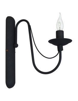 ALDEX KINKIET RÓŻA CZARNY, 2 x max 40W (397C1)