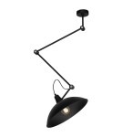 Pendant lamps with adjustable height - ALDEX PLAFON MELOS BLACK, 1 x max 60 W (808PL_G1) - product 1