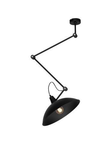 ALDEX PLAFON MELOS BLACK, 1 x max 60 W (808PL_G1)