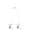 ALDEX HANGING LAMP BERYL 2 WHITE, 2 x max 60W (976H)