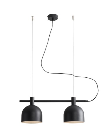 ALDEX HANGING LAMP BERYL 2 BLACK, 2 x max 60W (976H1)
