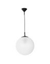 ALDEX GLOBUS PENDING LAMP BLACK (milky sphere), 1 x max 60W (562G6)