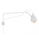 Cantilever wall lamps - ALDEX SHINKIT SOHO LARGE WHITE, 1 x max 60 W (1002C_D) - product 1
