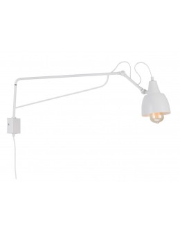 ALDEX KINKIET SOHO DUŻY BIAŁY, 1 x max 60 W (1002C_D)