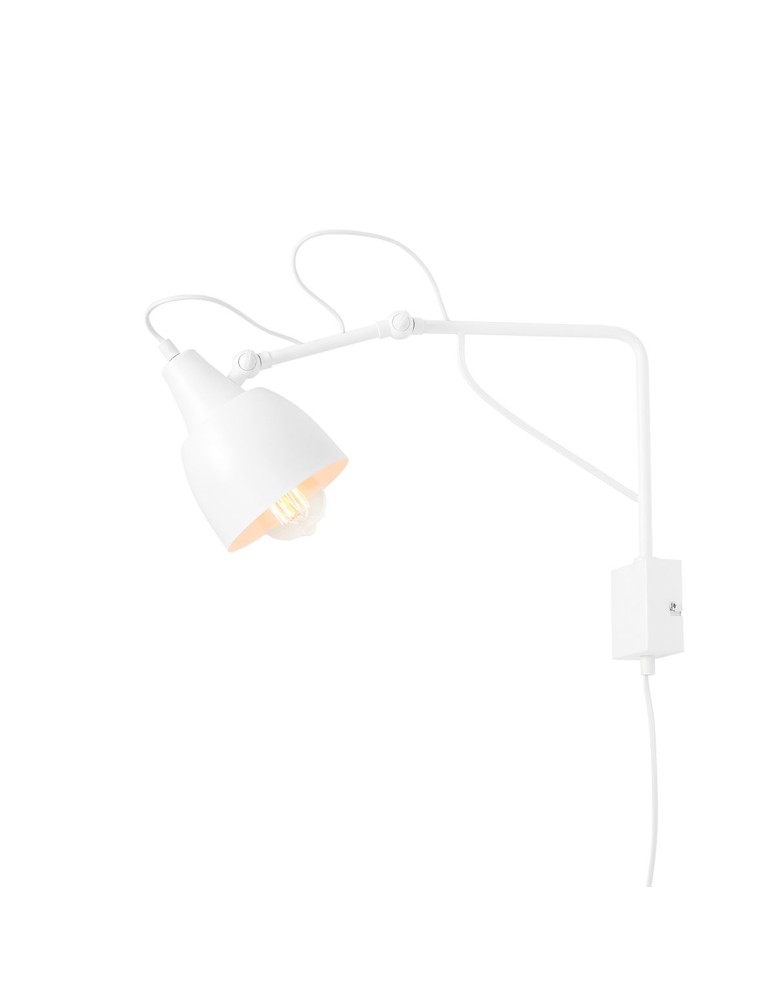 Cantilever wall lamps - ALDEX SHINKIT SOHO SMALL WHITE, 1 x max 60 W (1002C_M) - product kolory-swiatla.pl 1