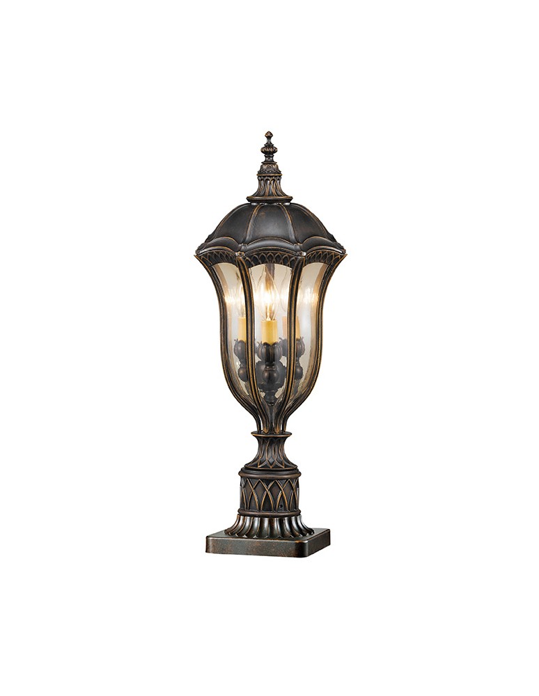 Standing garden lamps - Feiss BATON ROUGE 3x60W E14 FE/BATONRG3 Standing. - product kolory-swiatla.pl 1