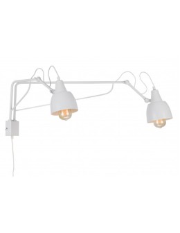 ALDEX KINKIET SOHO 2 BIAŁY, 2 x max 60 W (1002D)