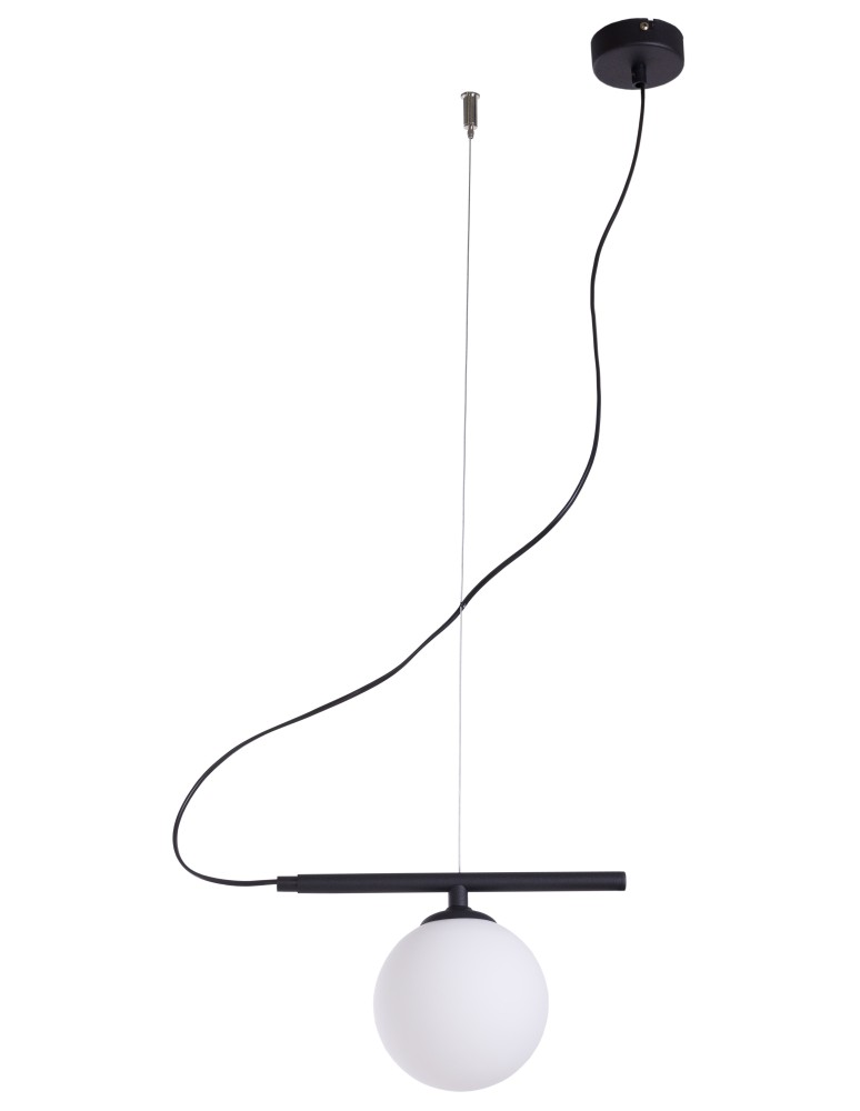 Pendant lamps spheres - ALDEX HANGING LAMP BERYL GLASS BLACK, 1 x max 40W (1006G1) - product kolory-swiatla.pl 1