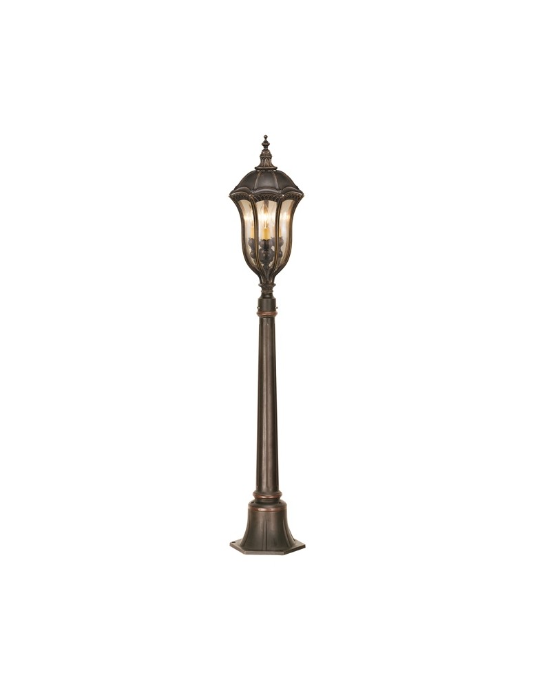 Standing garden lamps - Feiss BATON ROUGE 3x60W E14 FE/BATONRG4 Standing. - product kolory-swiatla.pl 1