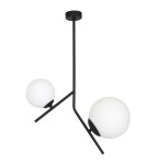 Pendant lamps spheres - ALDEX PLAFON GALLIA 2 BLACK, 1 x max 40W / 1 x max 60W (1095PL_H1) - product 1