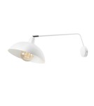 Cantilever wall lamps - ALDEX ESPACE SHINKIT WHITE, 1 x 60W (1036C) - product 1