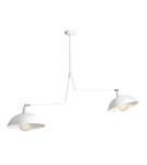 Pendant lamps - ALDEX PLAFON ESPACE 2 WHITE, 2 x 60W (1036H) - product 1