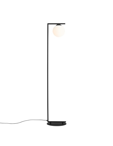 ALDEX STANDING LAMP ZAC BLACK (shade down), 1 x 60W (1038A1_1)