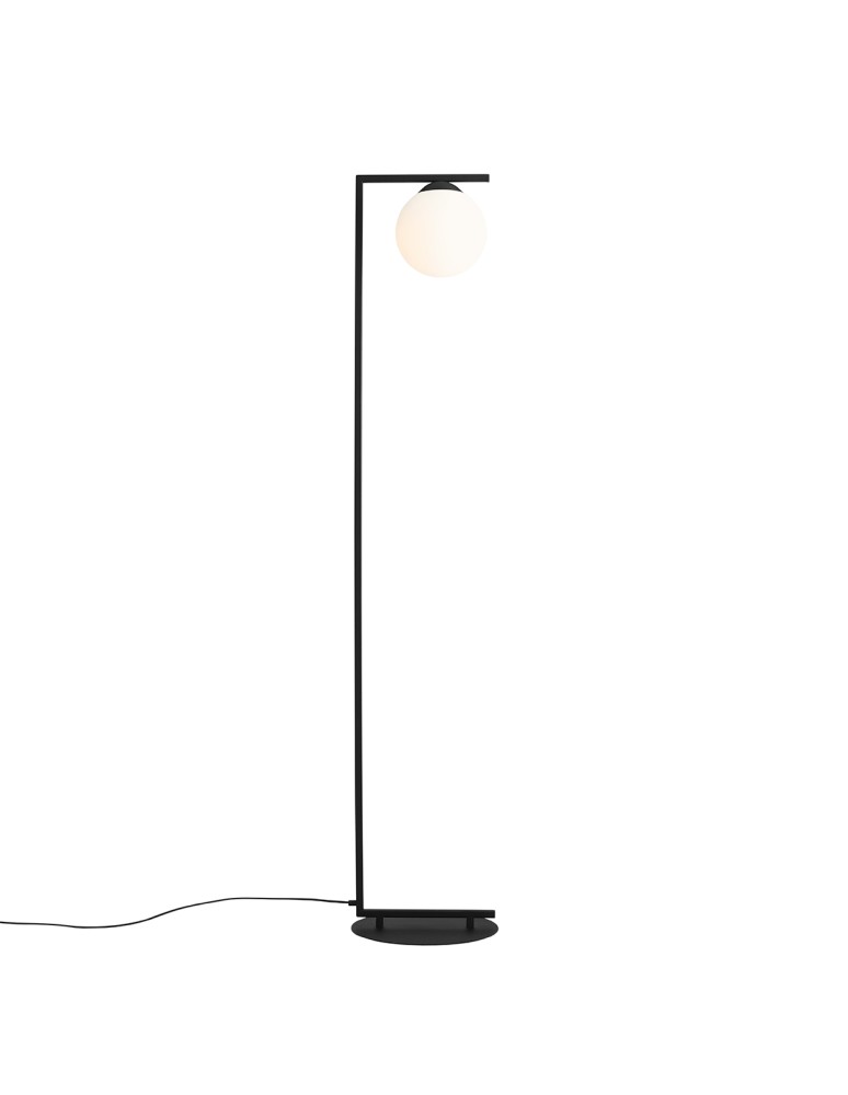 Floor lamps - ALDEX STANDING LAMP ZAC BLACK (shade down), 1 x 60W (1038A1_1) - product kolory-swiatla.pl 1
