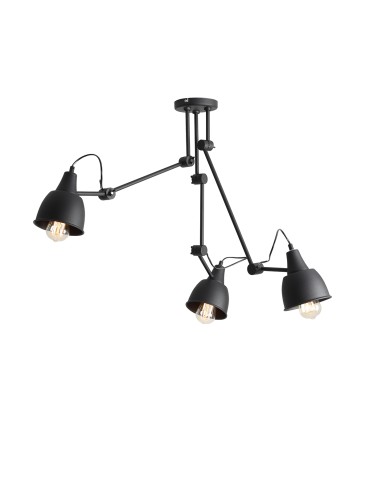 ALDEX PLAFON AIDA 3 BLACK, 3 x max 60W (842PL_E)