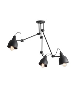 ALDEX PLAFON AIDA 3 BLACK, 3 x max 60W (842PL_E)