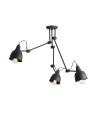 ALDEX PLAFON AIDA 3 BLACK, 3 x max 60W (842PL_E)