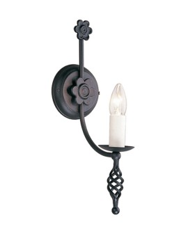 Elstead Lighting Interior Kinkiet BELFRY 1x60W E14 BY1 BLACK