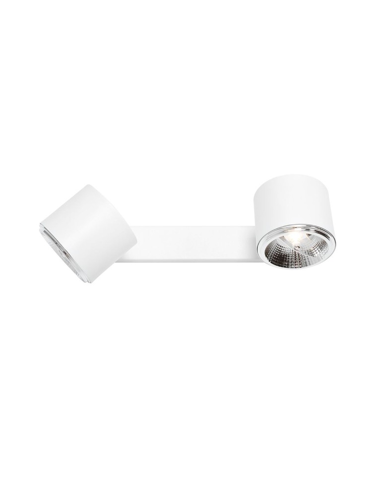 Spotlight ceiling lamps - ALDEX PLAFON BOT 2 WHITE, 2 x 35W (1046PL_H) - product kolory-swiatla.pl 1