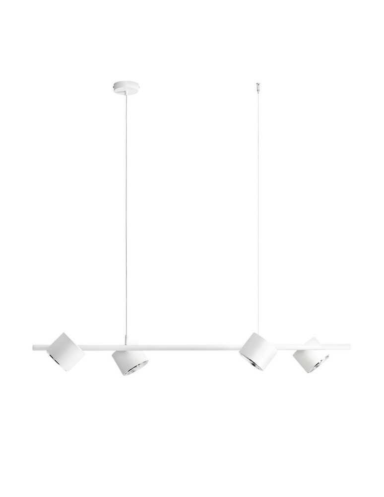 Pendant lamps - ALDEX HANGING LAMP BOT 4 WHITE, 4 x 35W (1046L) - product kolory-swiatla.pl 1