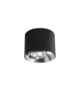 ALDEX PLAFON BOT BLACK, 1 x 35W (1047PL_G)