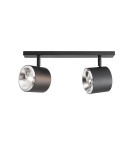 Spotlight ceiling lamps - ALDEX PLAFON BOT 2 BLACK, 2 x 35W (1047PL_H) - product 1