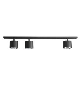 ALDEX PLAFON BOT 3 CZARNY, 3 x 35W (1047PL_E)