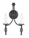 Elstead Lighting Interior Wall lamp BELFRY 2x60W E14 BY2 BLACK