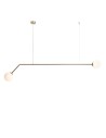 ALDEX PURE GOLD HANGING LAMP, 2 x 40W (1064H30)