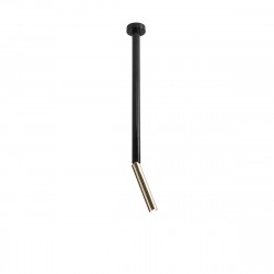 ALDEX PLAFON STICK CZARNY M, 1 x max 5W led (1067PL_G1_M)