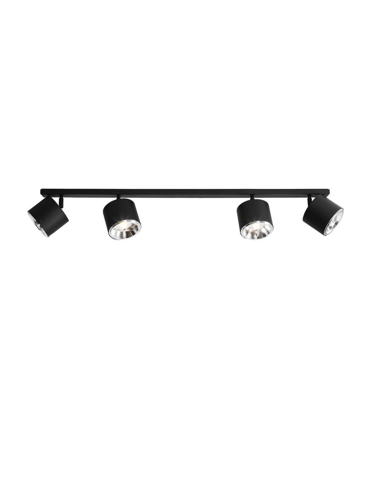 Spotlight ceiling lamps - ALDEX PLAFON BOT 2x2 BLACK, 4 x 35W (1047PL_L1) - product kolory-swiatla.pl 1