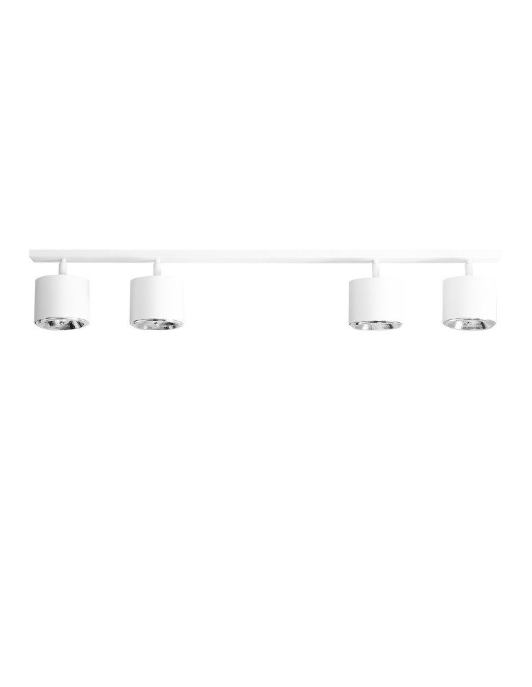 Spotlight ceiling lamps - ALDEX PLAFON BOT 2x2 WHITE, 4 x 35W (1046PL_L1) - product kolory-swiatla.pl 1
