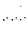 ALDEX HANGING LAMP BOT 6 BLACK, 6 x 35W (1047K)