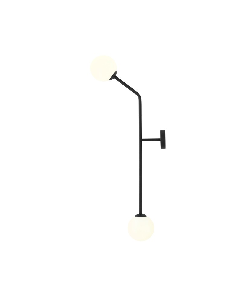 Wall lamps - ALDEX PURE BLACK VERTICAL SHINKIT, 2 x 40W (1064D1_2) - product kolory-swiatla.pl 1