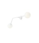 Wall lamps - ALDEX PURE WHITE HORIZONTAL SHINKIT, 2 x 40W (1064D) - product 1