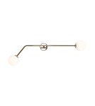 Wall lamps - ALDEX PURE GOLD HORIZONTAL SHINKIT, 2 x 40W (1064D30) - product 1
