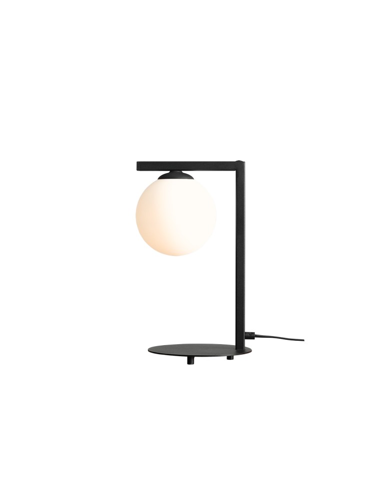 Modern table lamps - ALDEX desk lamp ZAC BLACK (shade down), 1 x 40W (1038B1_1) - product kolory-swiatla.pl 1