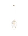 ALDEX HANGING LAMP AURA GOLD TRANSPARENT, 1 x 60W (1065G30)