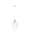 ALDEX HANGING LAMP AURA CHROM TRANSPARENT, 1 x 60W (1065G4)