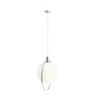 Pendant lamps spheres - ALDEX HANGING LAMP AURA CHROM, 1 x 60W (1049G4) - product 1