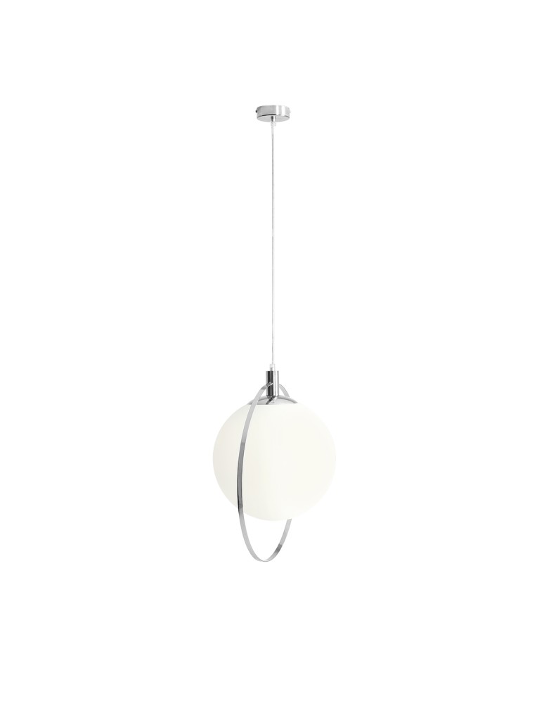 Pendant lamps spheres - ALDEX HANGING LAMP AURA CHROM, 1 x 60W (1049G4) - product kolory-swiatla.pl 1