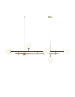 ALDEX LAMPA WISZĄCA HARMONY 6 ZŁOTY, 6 x 40W (1073K30)