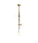 Pendant lamps spheres - ALDEX PLAFON HARMONY 3 GOLD, 3 x 40W (1073PL_E30) - product 1