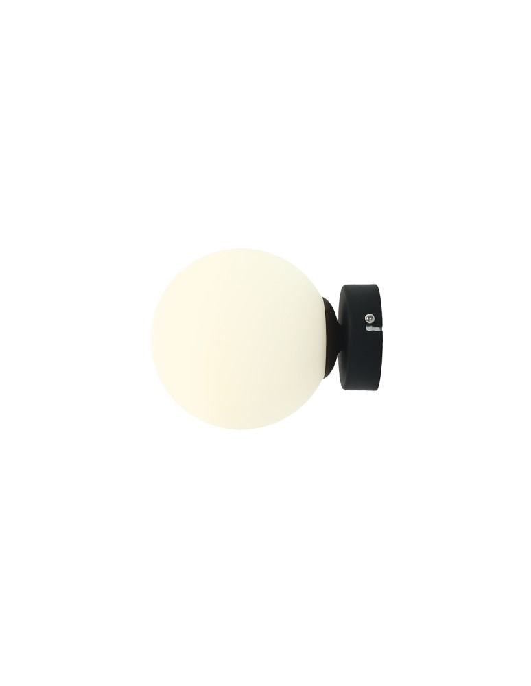 Wall lamps spheres - ALDEX SHINKIT BALL BLACK S, 1 x max 40W (1076C1_S) - product kolory-swiatla.pl 1