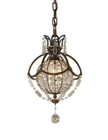 Feiss BELLINI 1x60W E14 FE/BELLINI/P Chandelier.