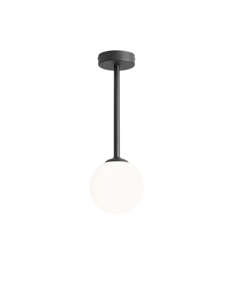 Pendant lamps spheres - ALDEX PLAFON PINNE SHORT BLACK, 1 x max 40W (1080PL_G1_S) - product kolory-swiatla.pl 1