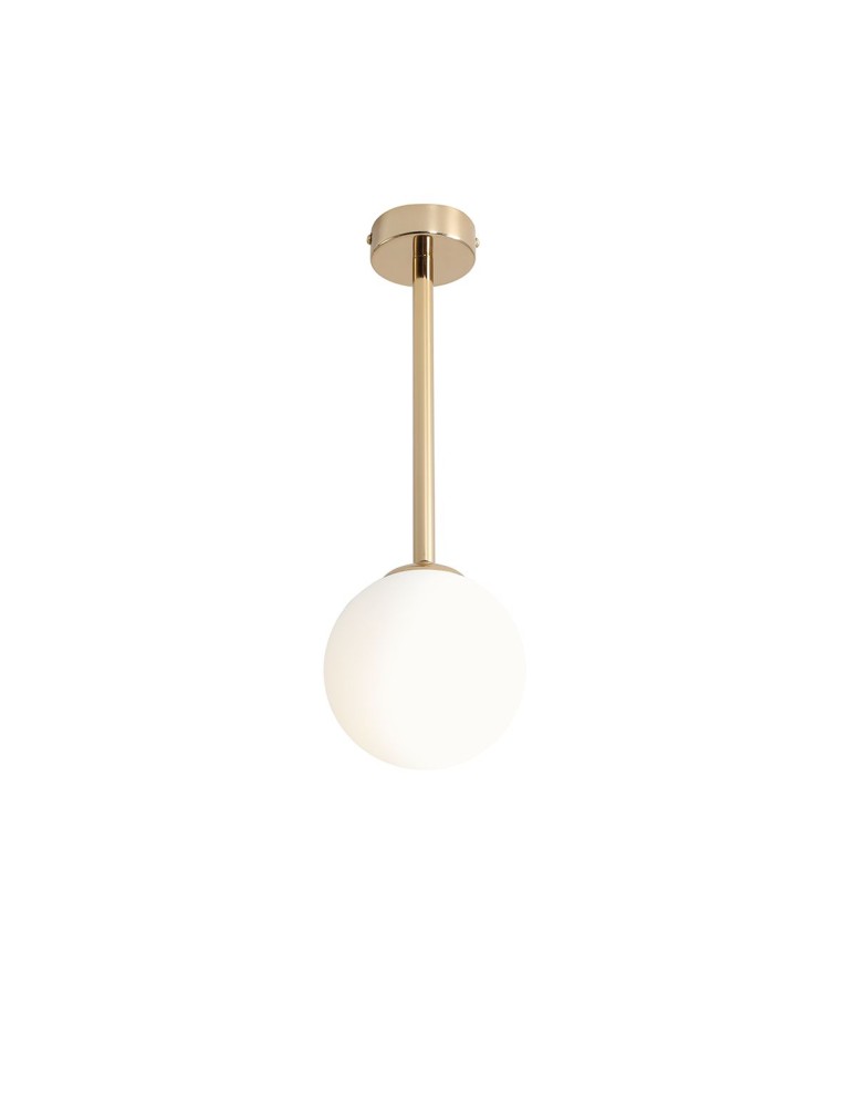 Pendant lamps spheres - ALDEX PLAFON PINNE SHORT GOLD, 1 x max 40W (1080PL_G30_S) - product kolory-swiatla.pl 1