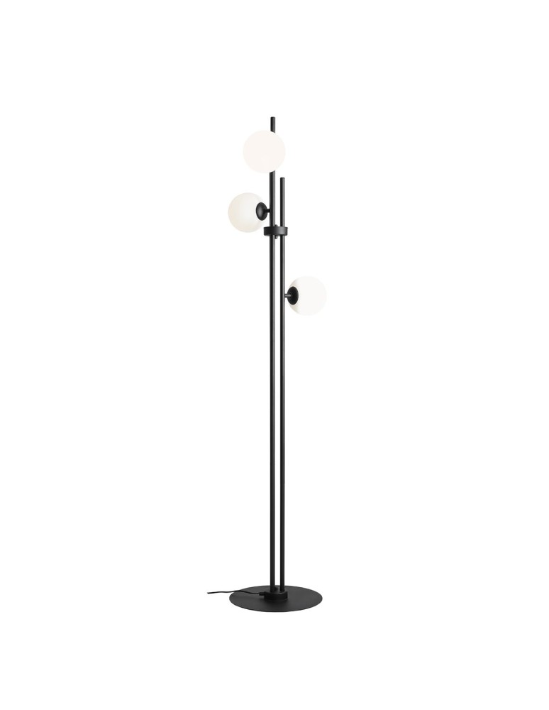 Floor lamps - ALDEX HARMONY STANDING LAMP BLACK, 3 x 40W (1073A1) - product kolory-swiatla.pl 1