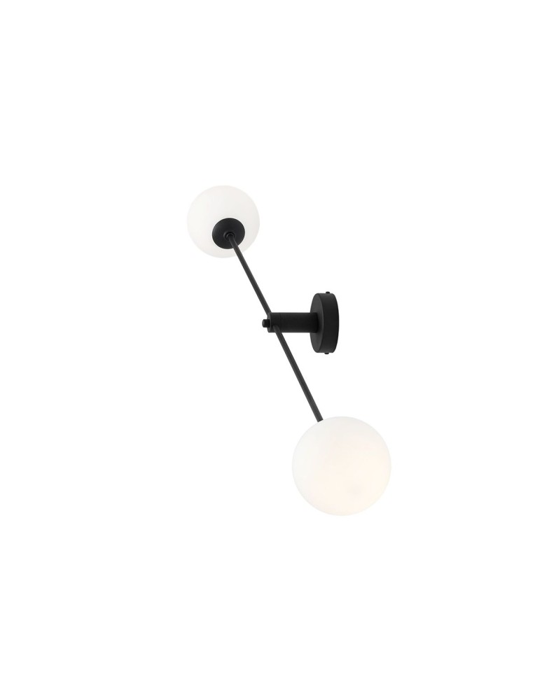 Wall lamps - ALDEX SHINKIT OHIO 2 BLACK, 2 x max 40W (1081D1) - product kolory-swiatla.pl 1