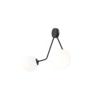 Wall lamps - ALDEX SHINKIT HOLM 2 BLACK, 2 x max 40W (1082D1) - product 1